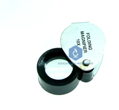 Pocket Magnifier, Folding Type, High Power, 10X