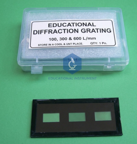 Demonstration Diffraction Grating Slide