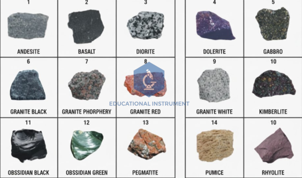 A GROUP OF VOLCANIC ROCKS