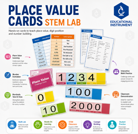 Place Value Cards STEM Lab