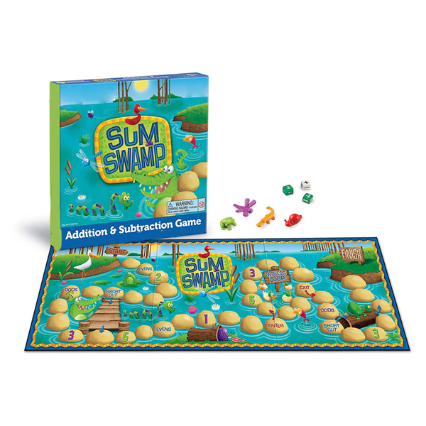 Sum Swamp Addition and Subtraction Game