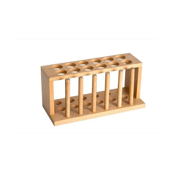 Test Tube Rack With Drying Pegs