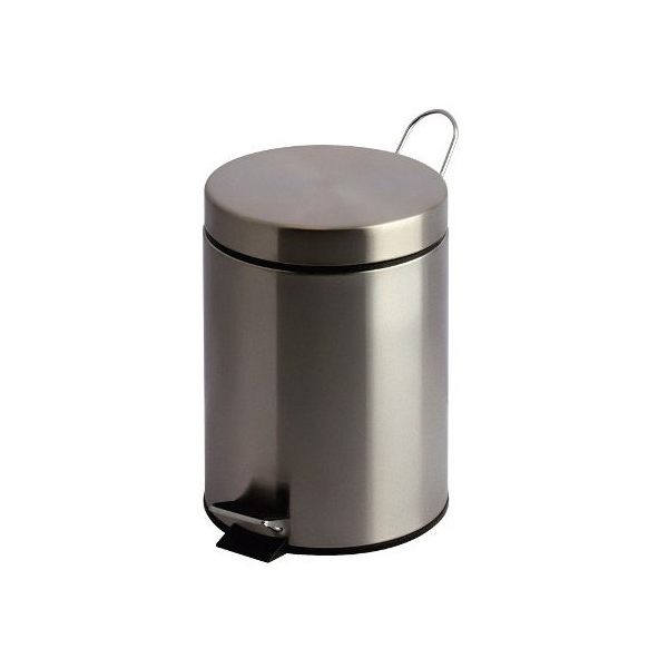 Waste Bin Pedestal with Plastic Buket Foot Operated