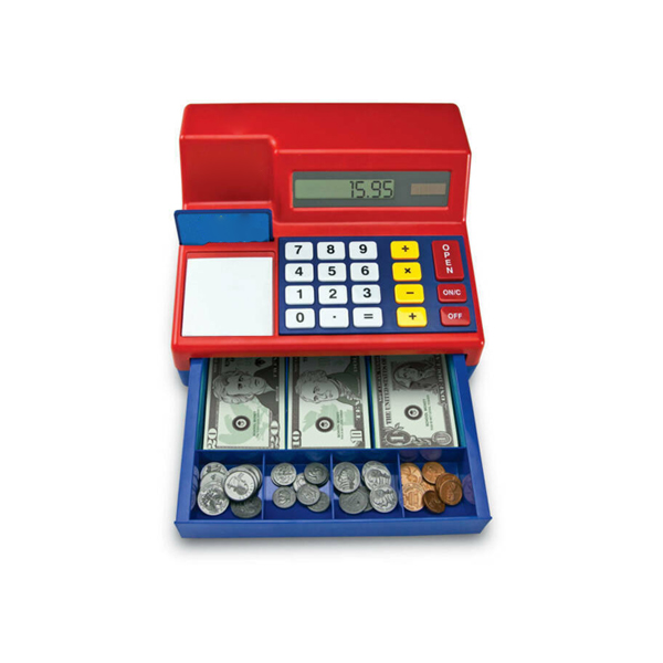 Pretend and Play Calculator Cash Register
